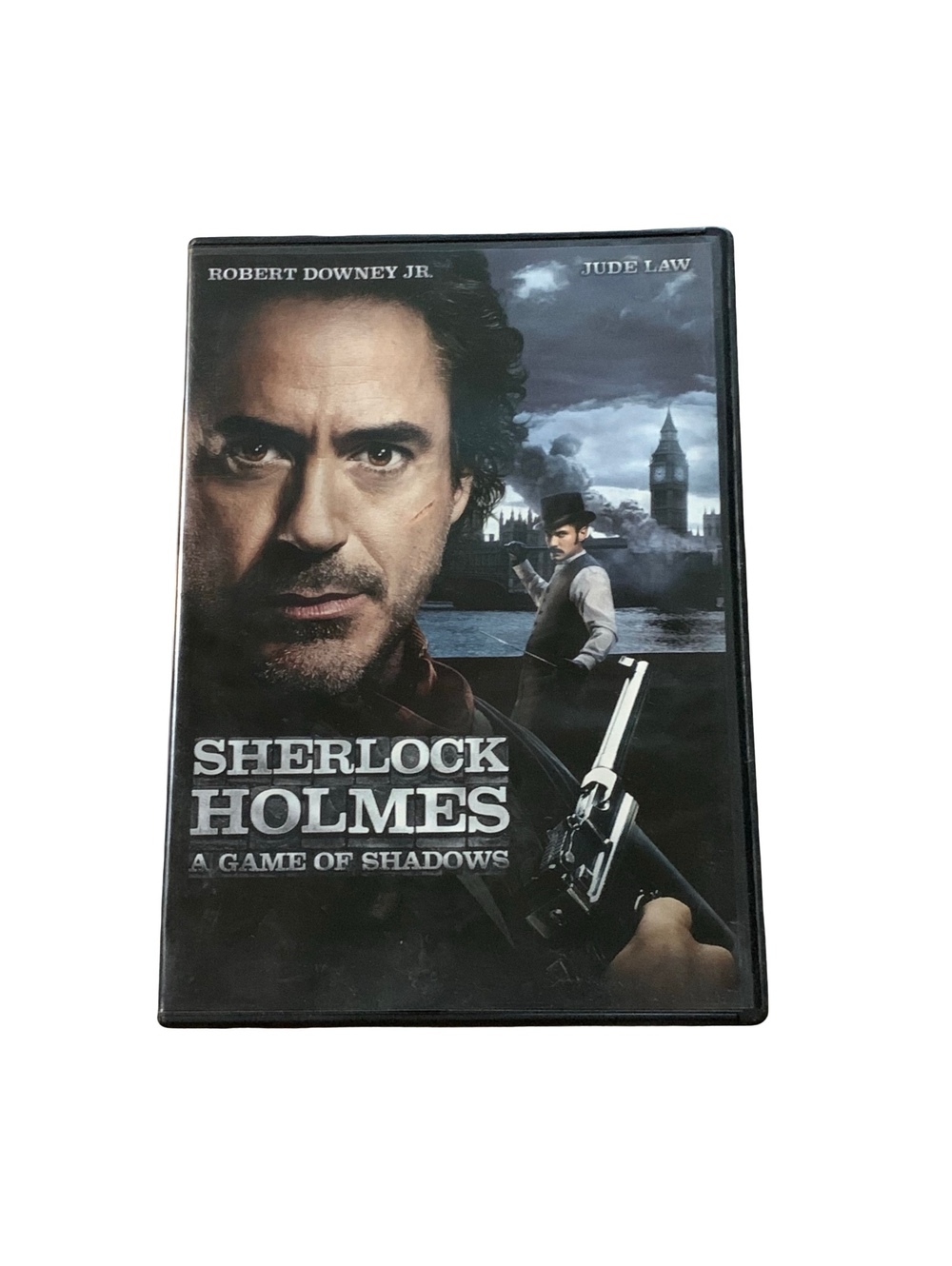 Sherlock Holmes A Game of Shadows DVD 2012 PG-13 w/ Case & Artwork